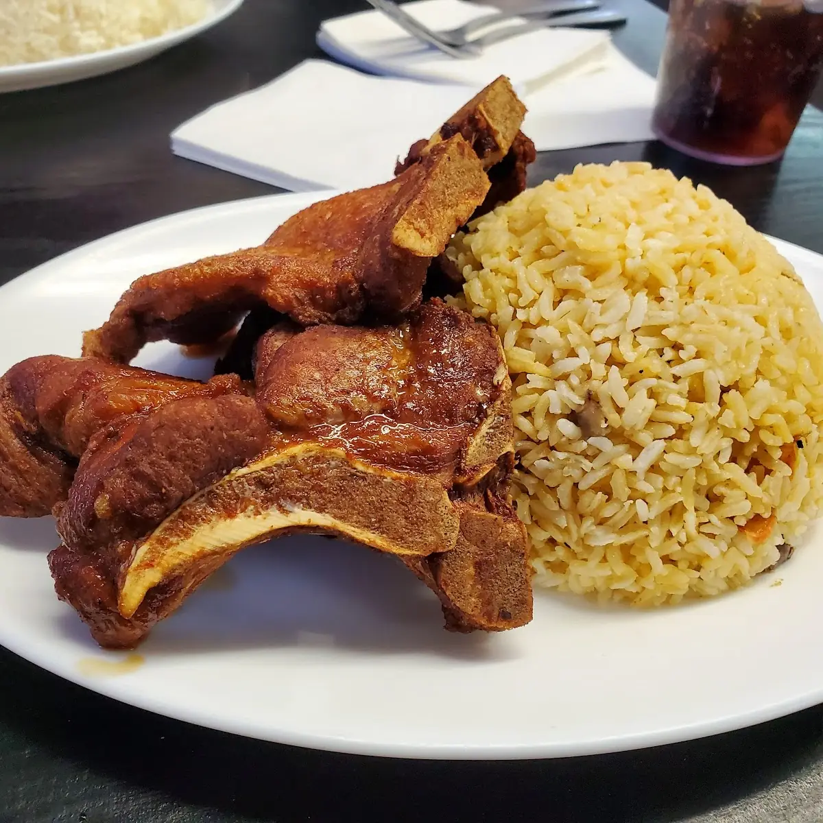 Pork Chops & Rice