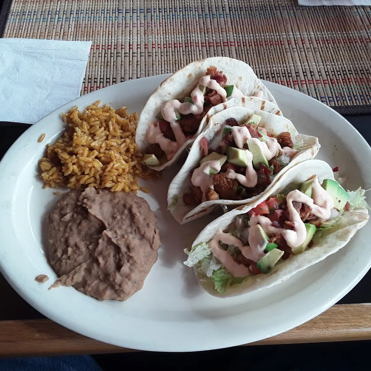 Fiesta Chicken Tacos
