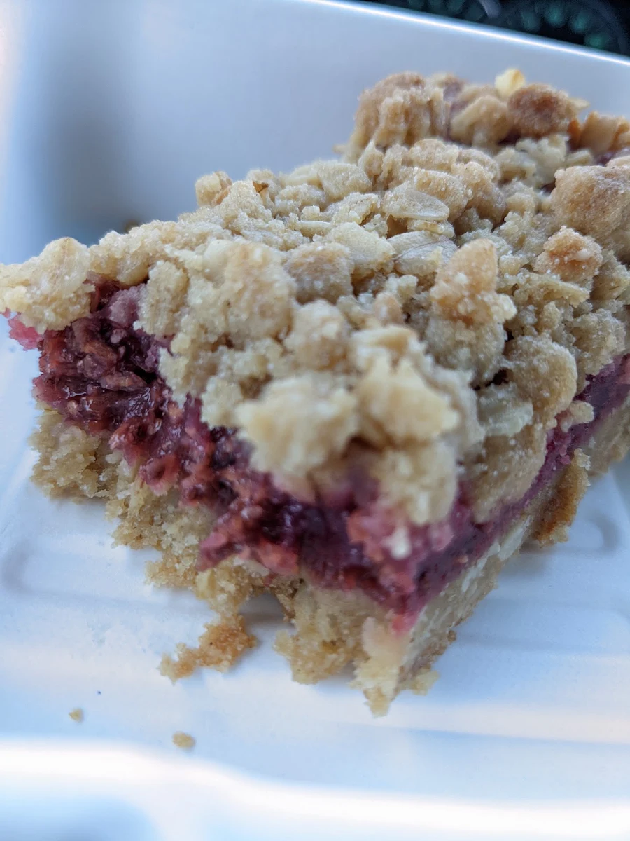 GF Vegan Breakfast Bar Contains Oats