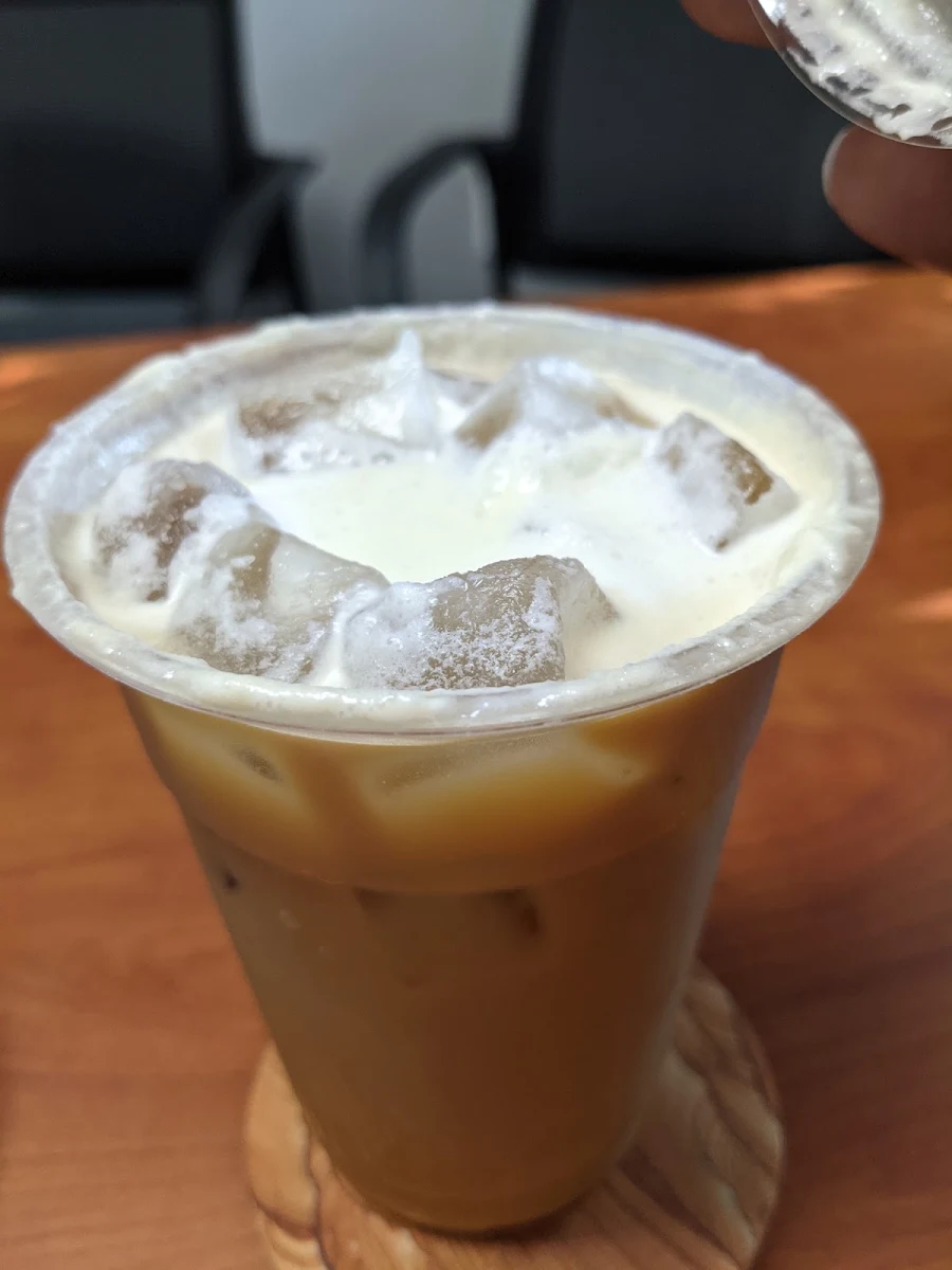 Sweet Cream Cookie Butter Iced Coffee