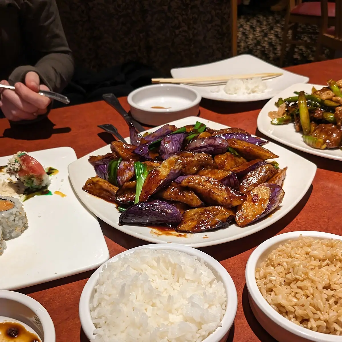 Eggplant with Garlic Sauce