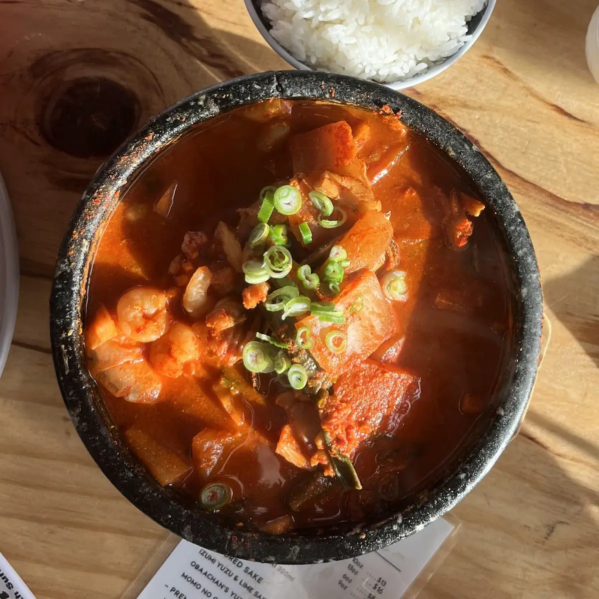 Spicy Seafood Nabe