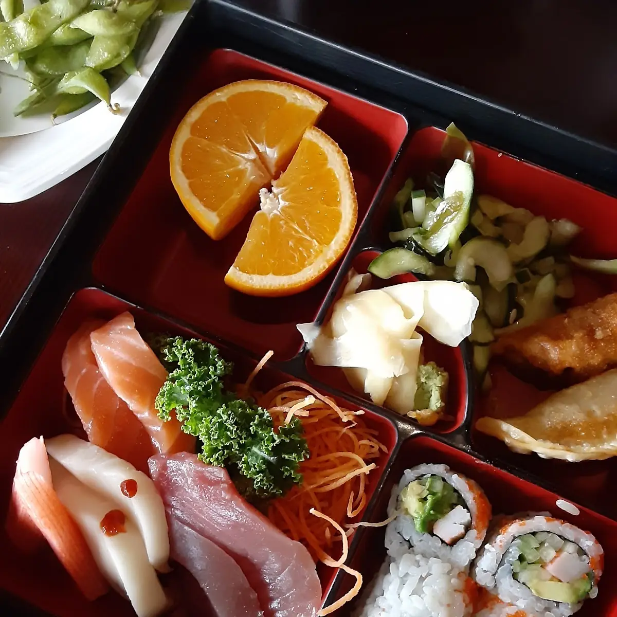 Sashimi Bento Box Lunch