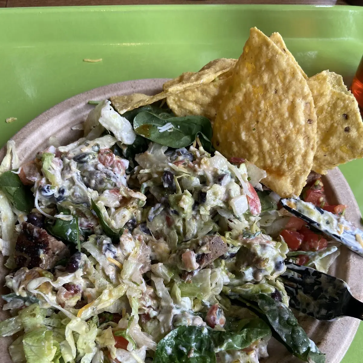 Steak Taco Salad