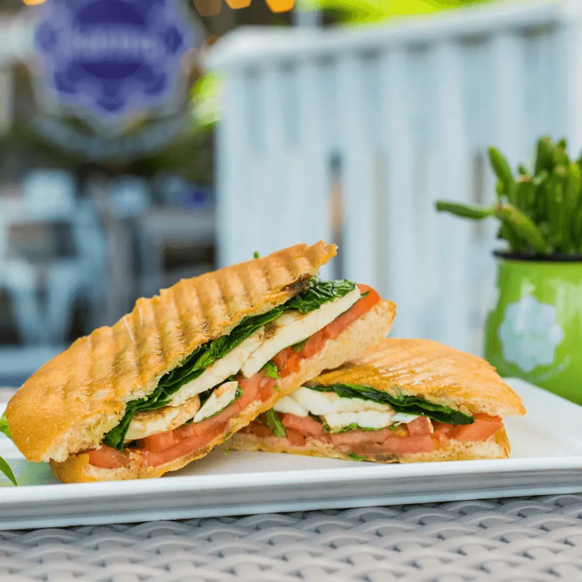 Pressed Caprese Sandwich