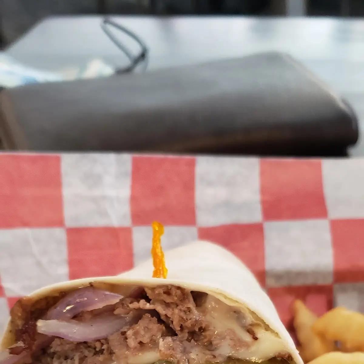 Steak and Cheese Wrap
