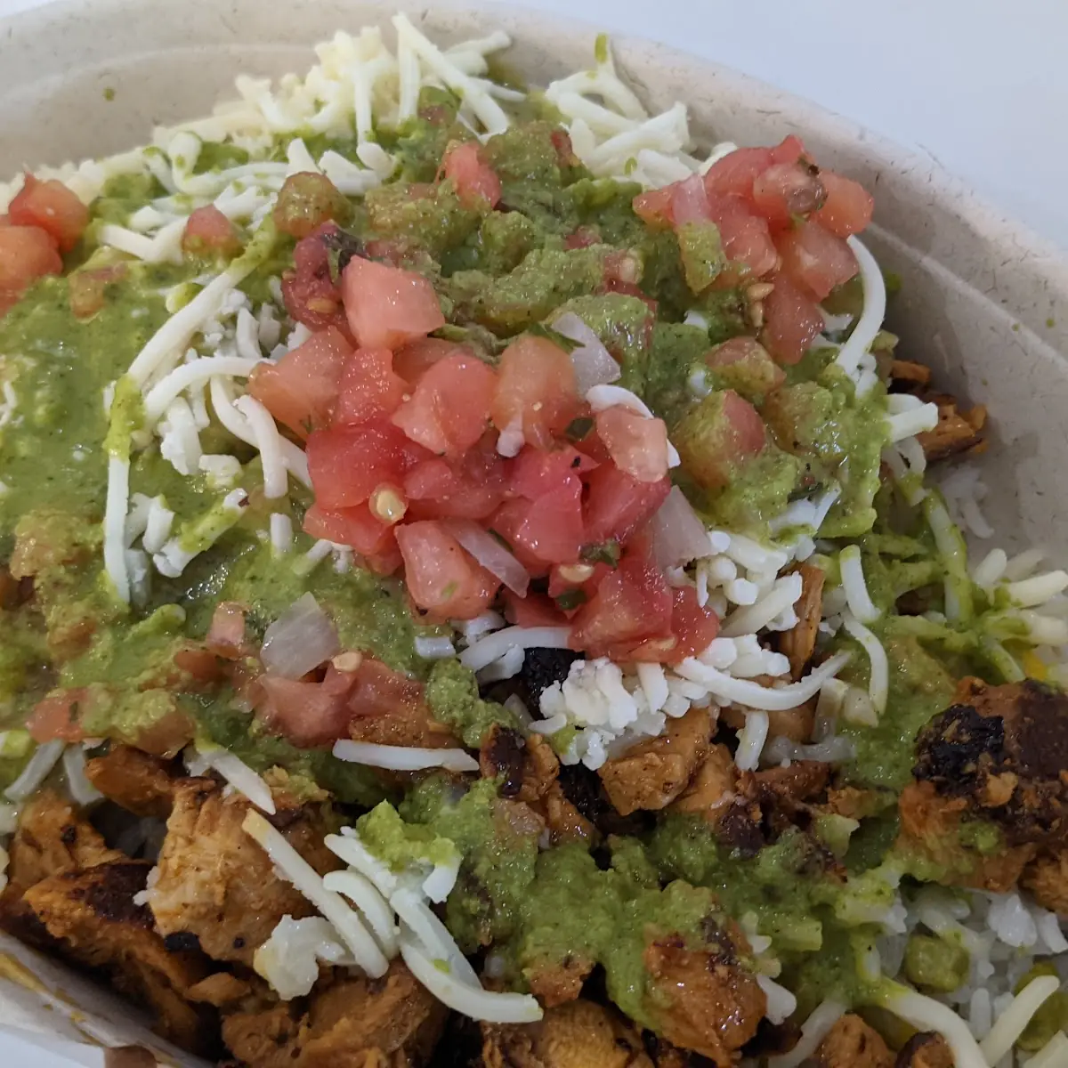 Shredded Chicken Bowl