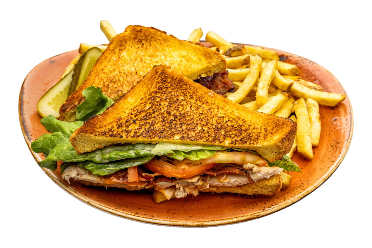 Chicken Club Sandwich, Red's Diner in Kensington