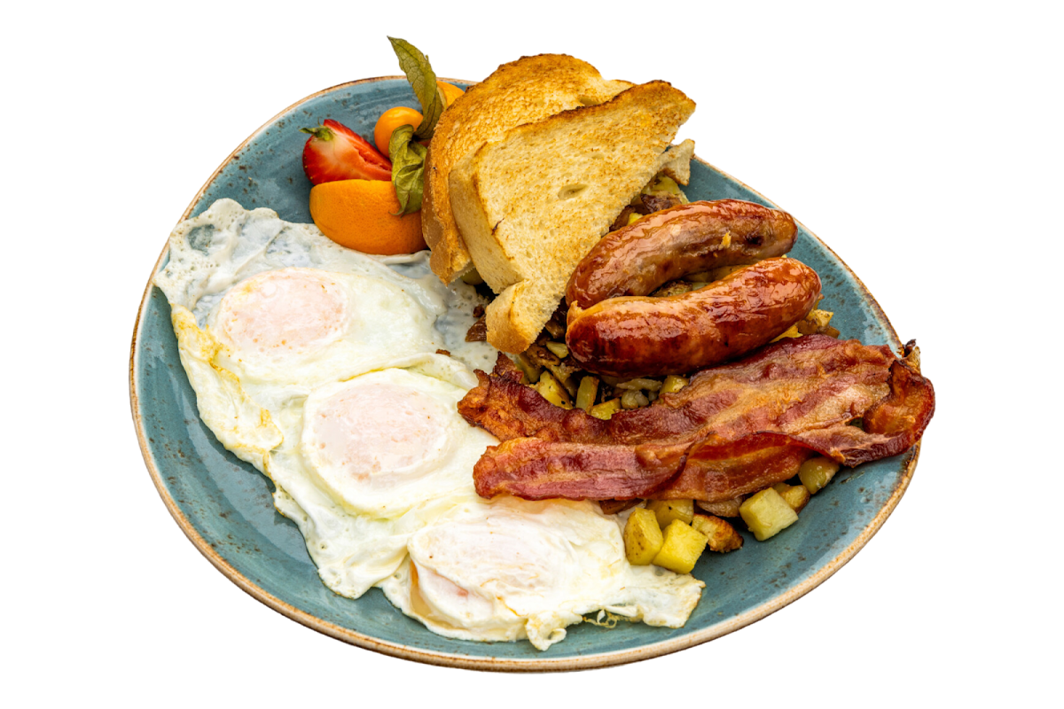 Prairie Breakfast Plate, Red's Diner in Kensington
