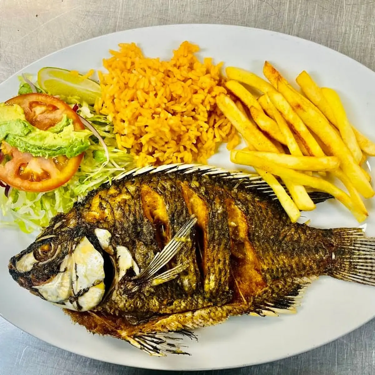 Mojarra Frita Fried Tilapia