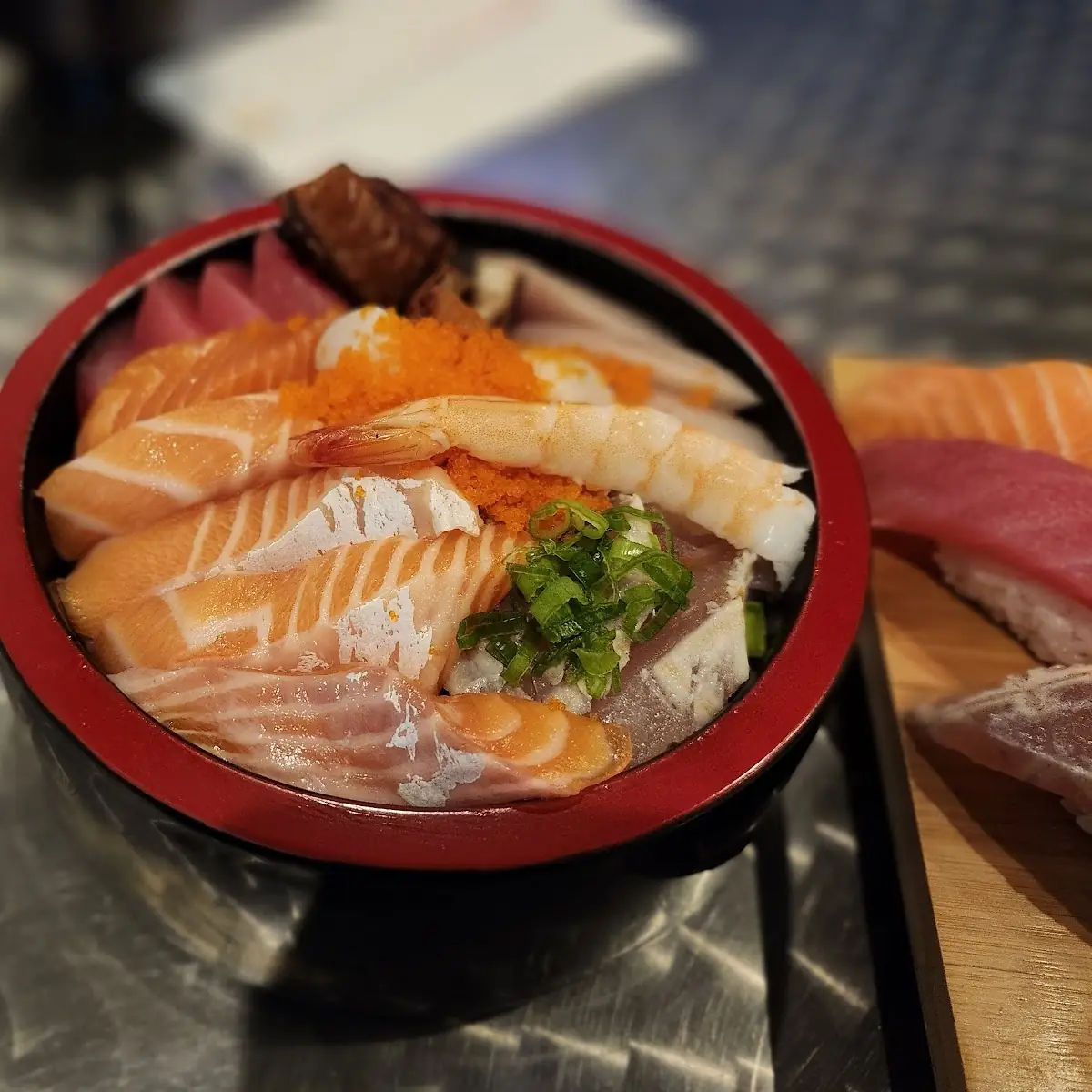 Chirashi Bowl Assorted Sashimi over Rice