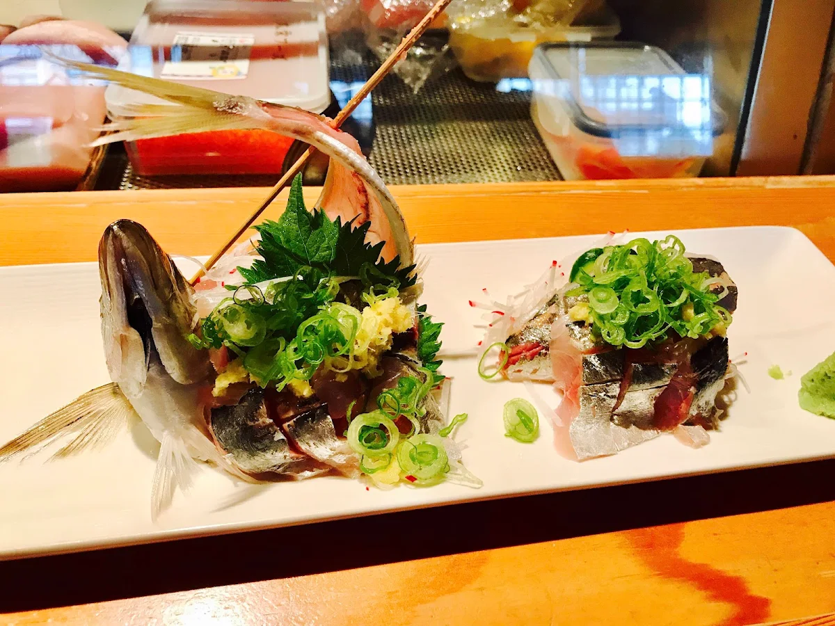 Whole Aji Sashimi