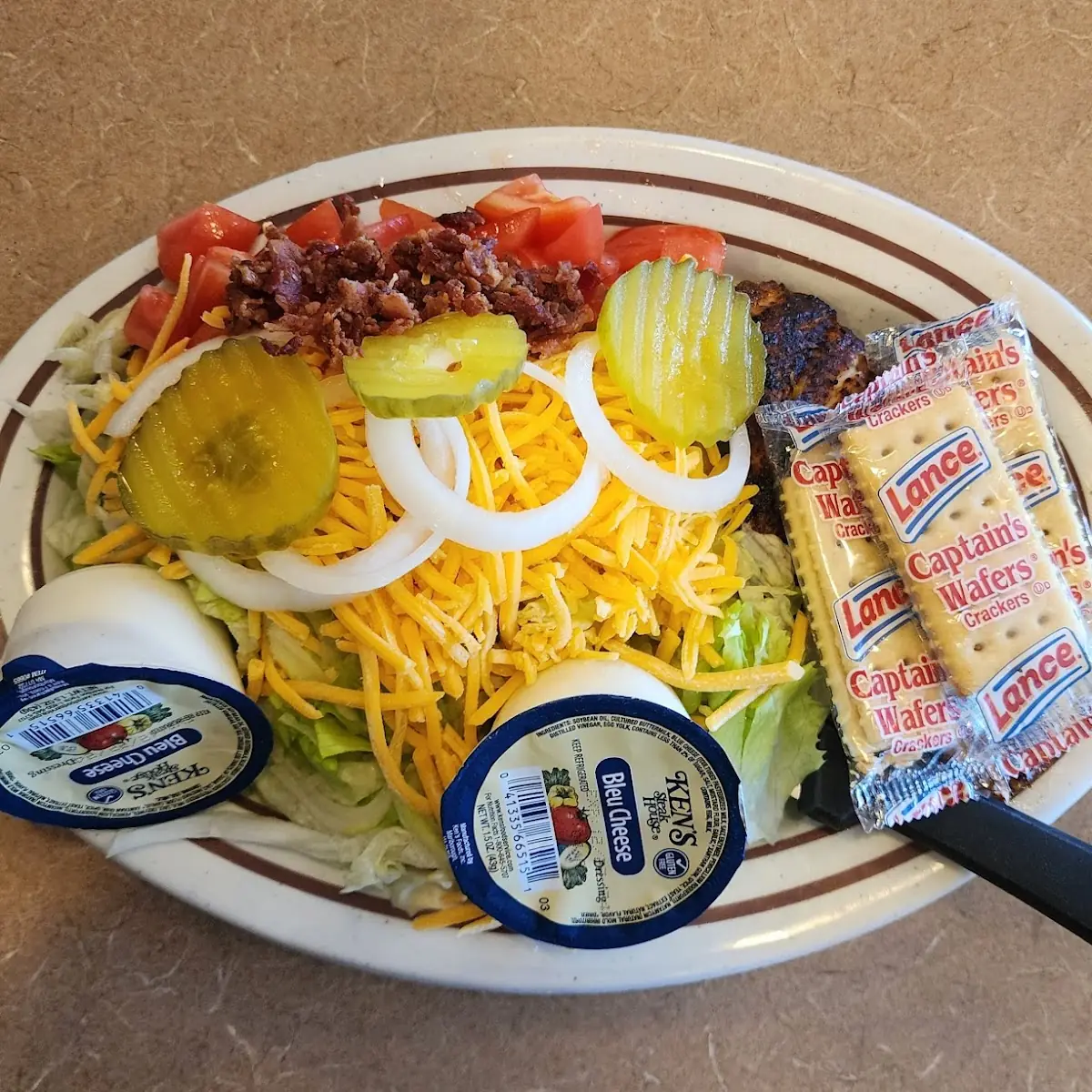 Baked Chicken Chef Salad