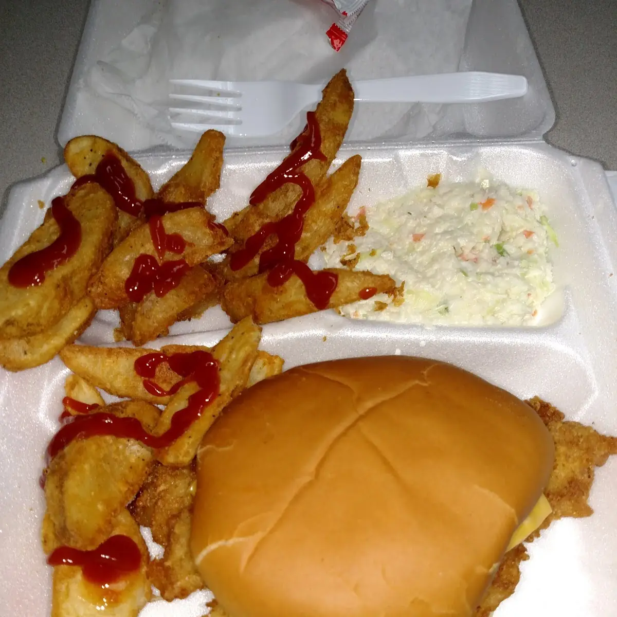 Fish Sandwich Plate