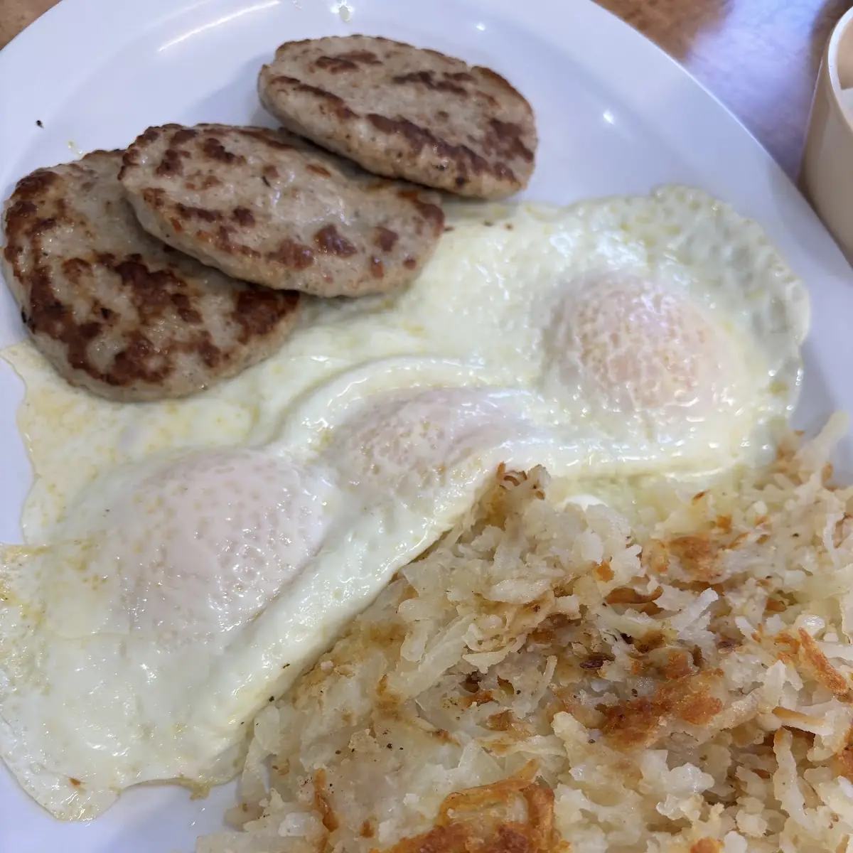Eggs and Turkey Sausage