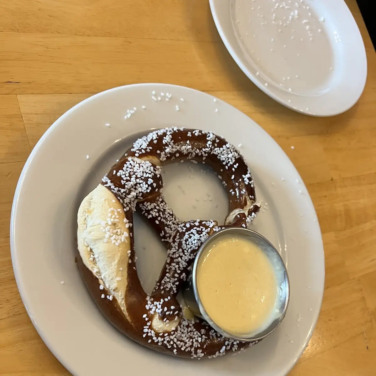 Soft Pretzel with Cannabis Beer Cheese