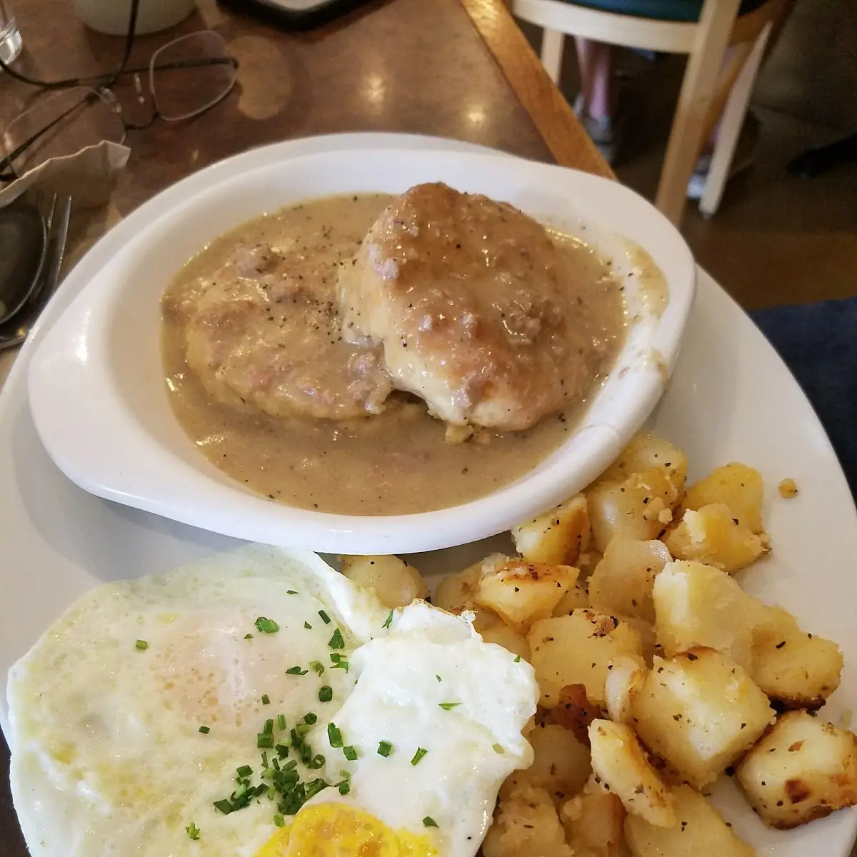 Heritage Pork Chop & Eggs