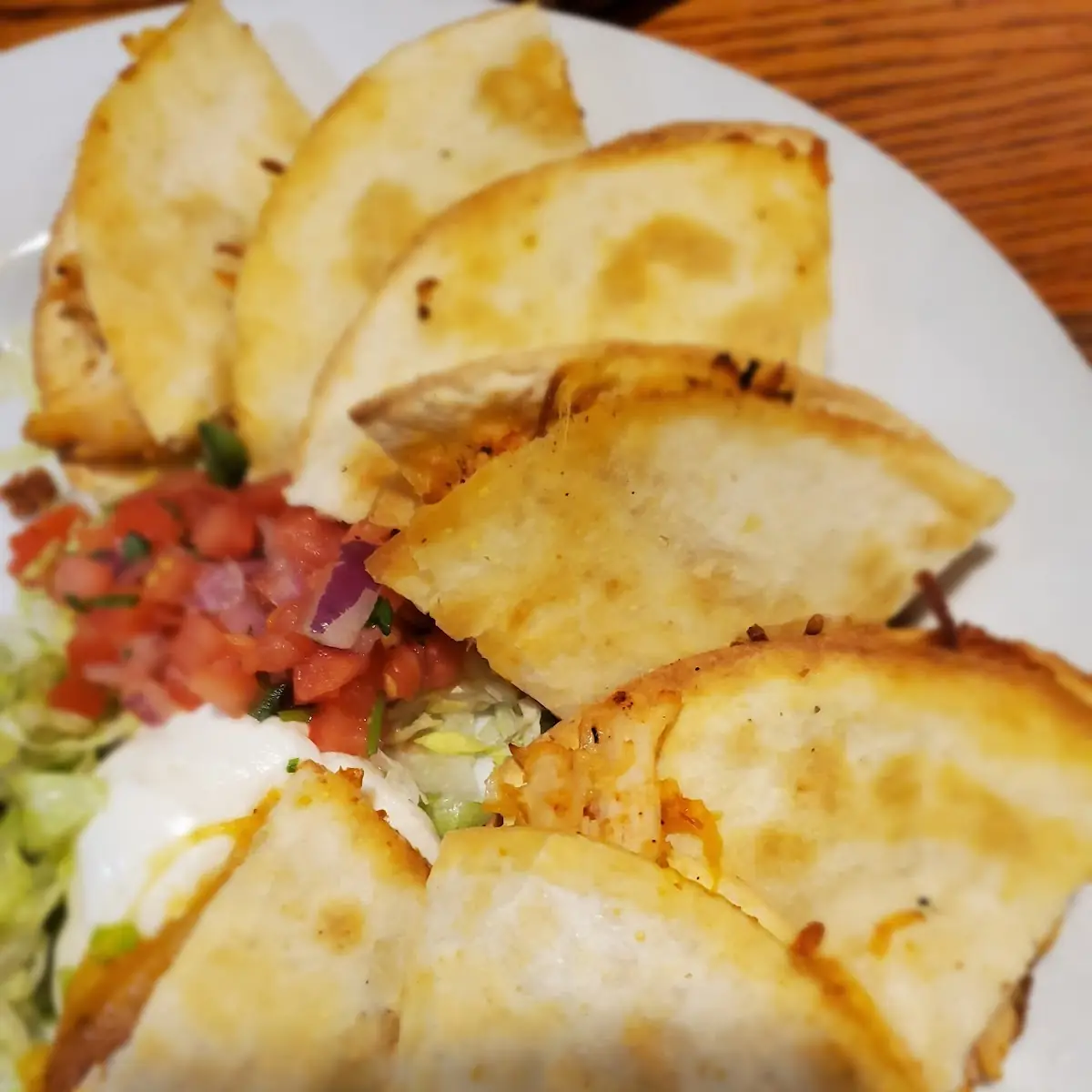 Bacon Ranch Chicken Quesadillas