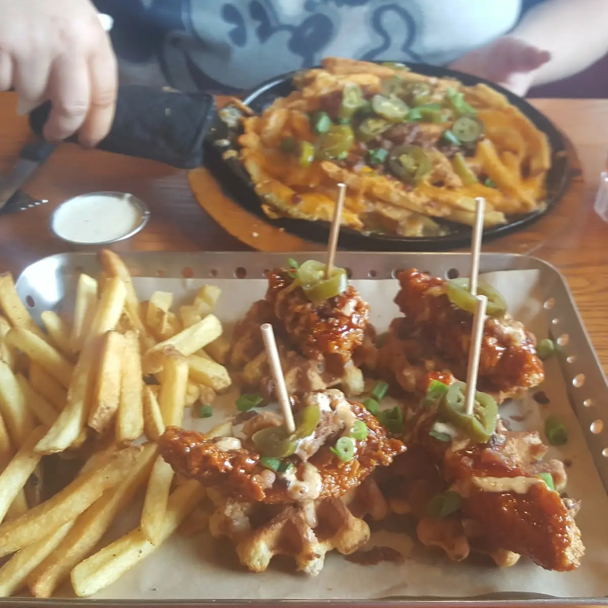 Chipotle Chicken and Waffles
