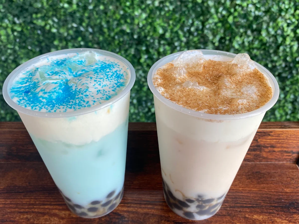 Boba Tea with Tapioca Pearls