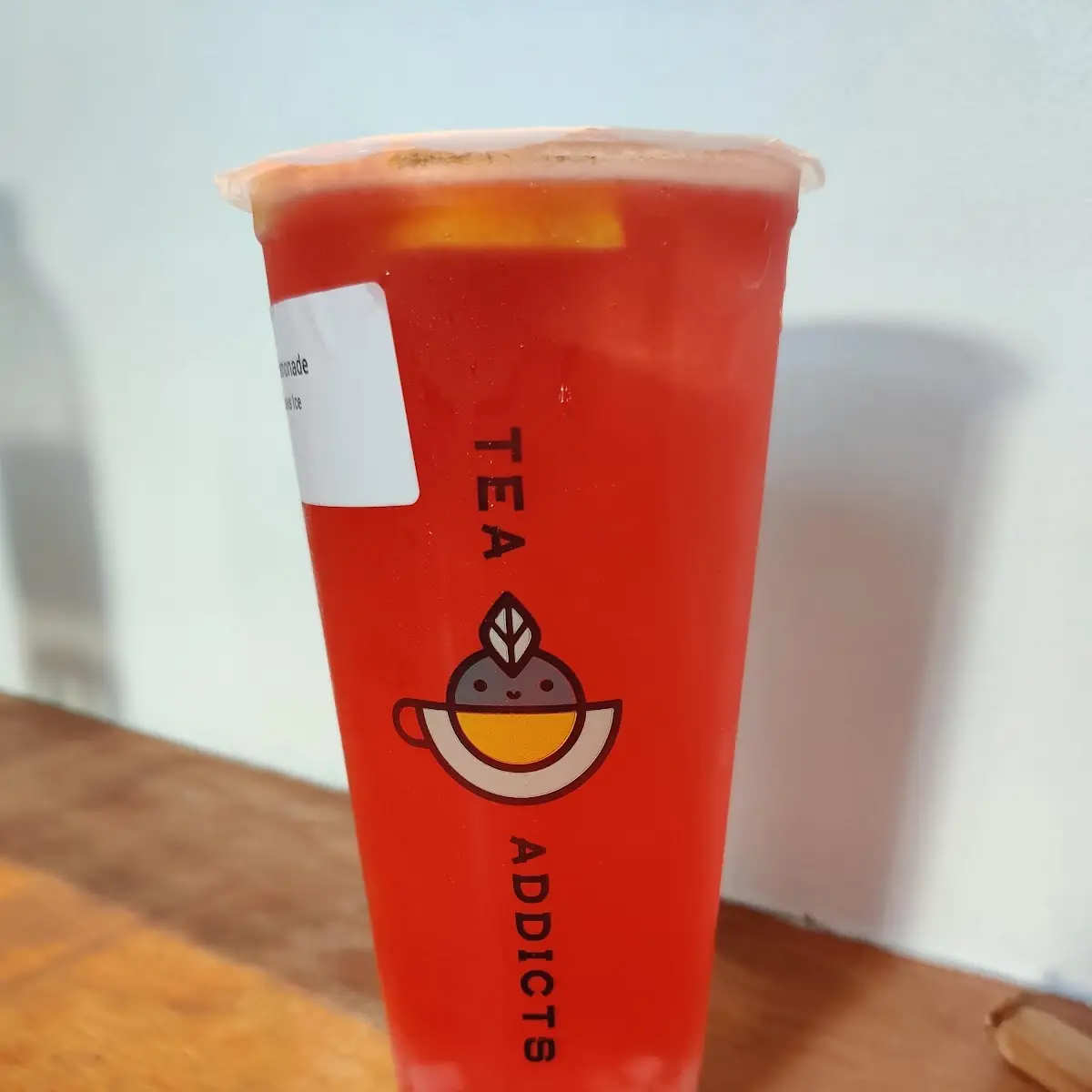 Strawberry Lemonade with Lychee Jelly
