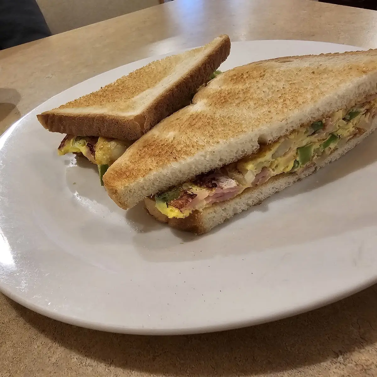 Fried Egg Breakfast Sandwich