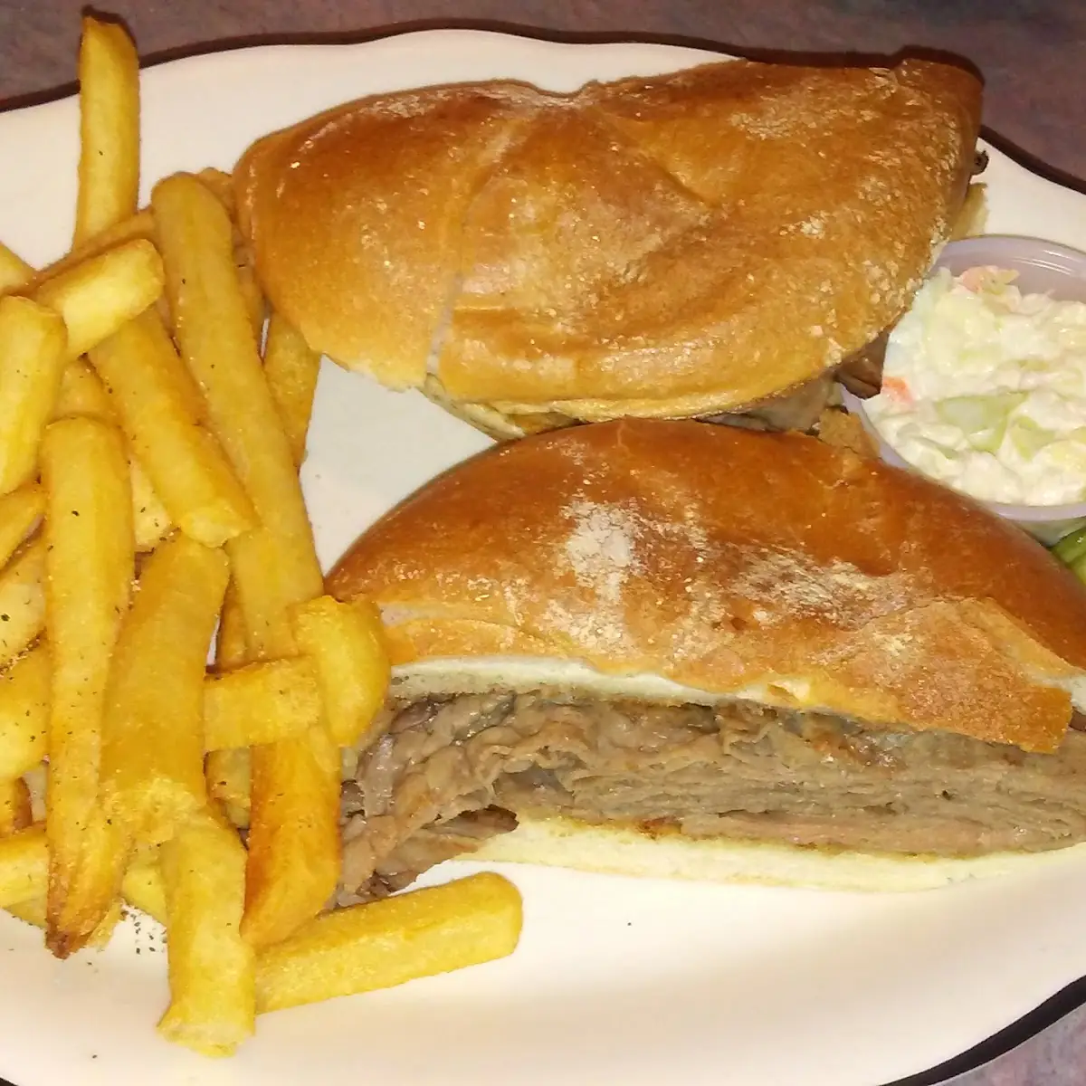 Fries & Cole Slaw