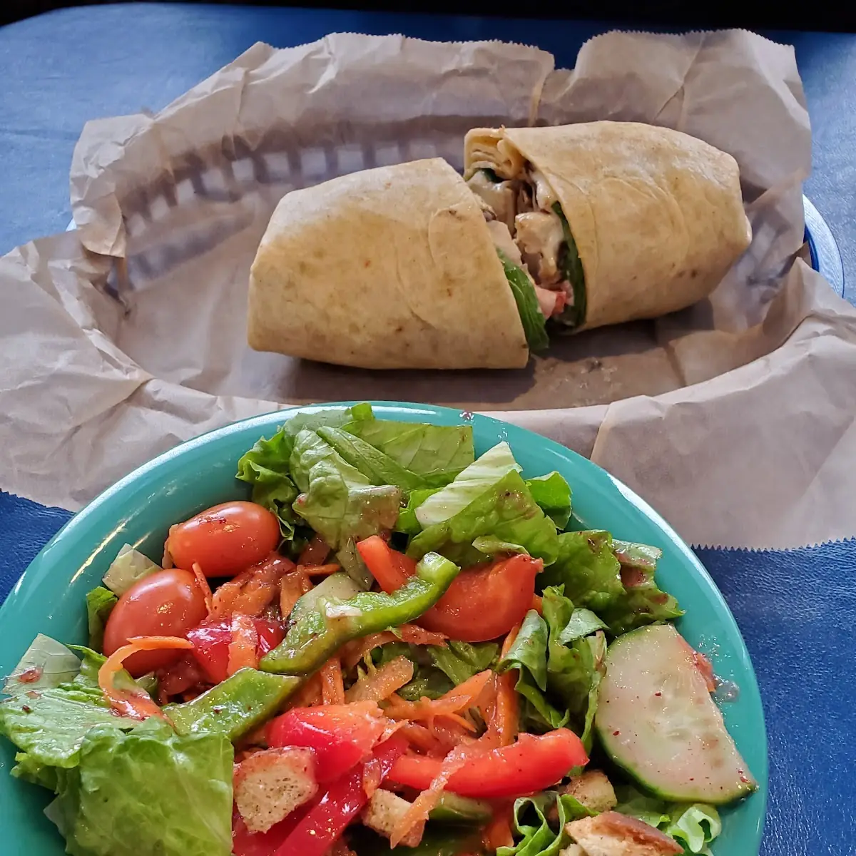 Dijon Chicken Wrap