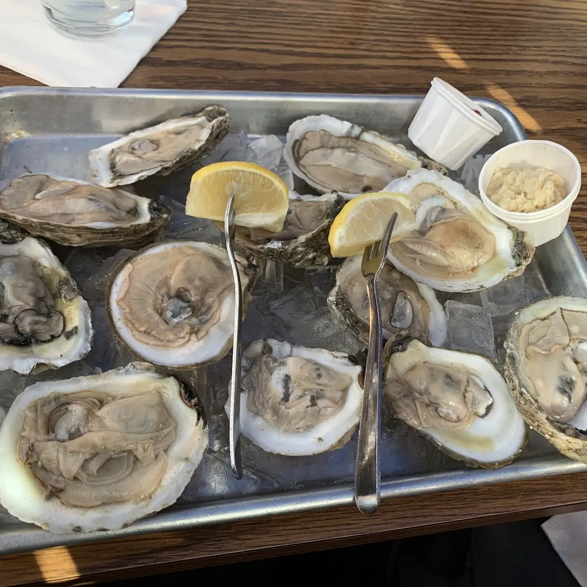 Oysters on the Half Shell