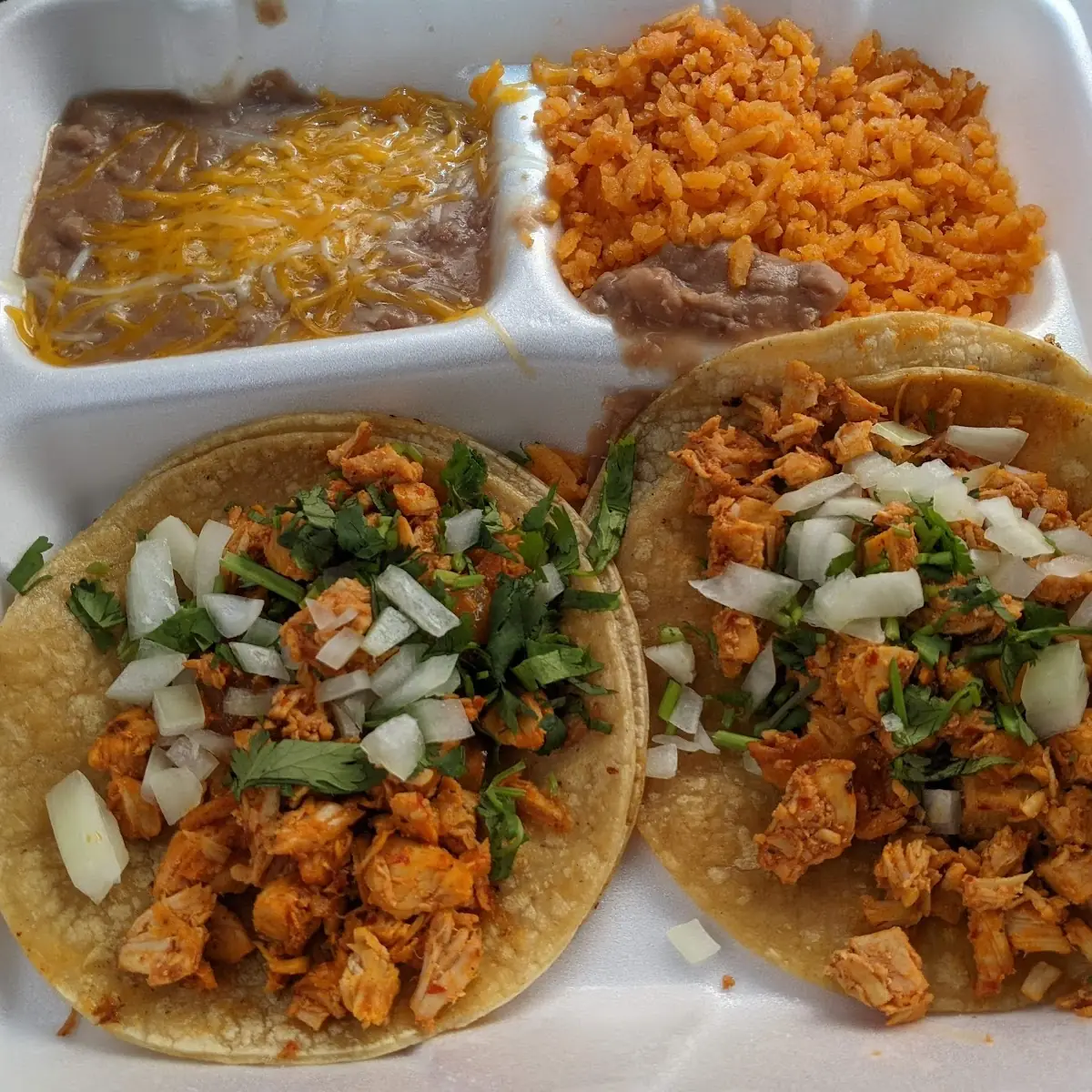 Lunch Chicken Tacos