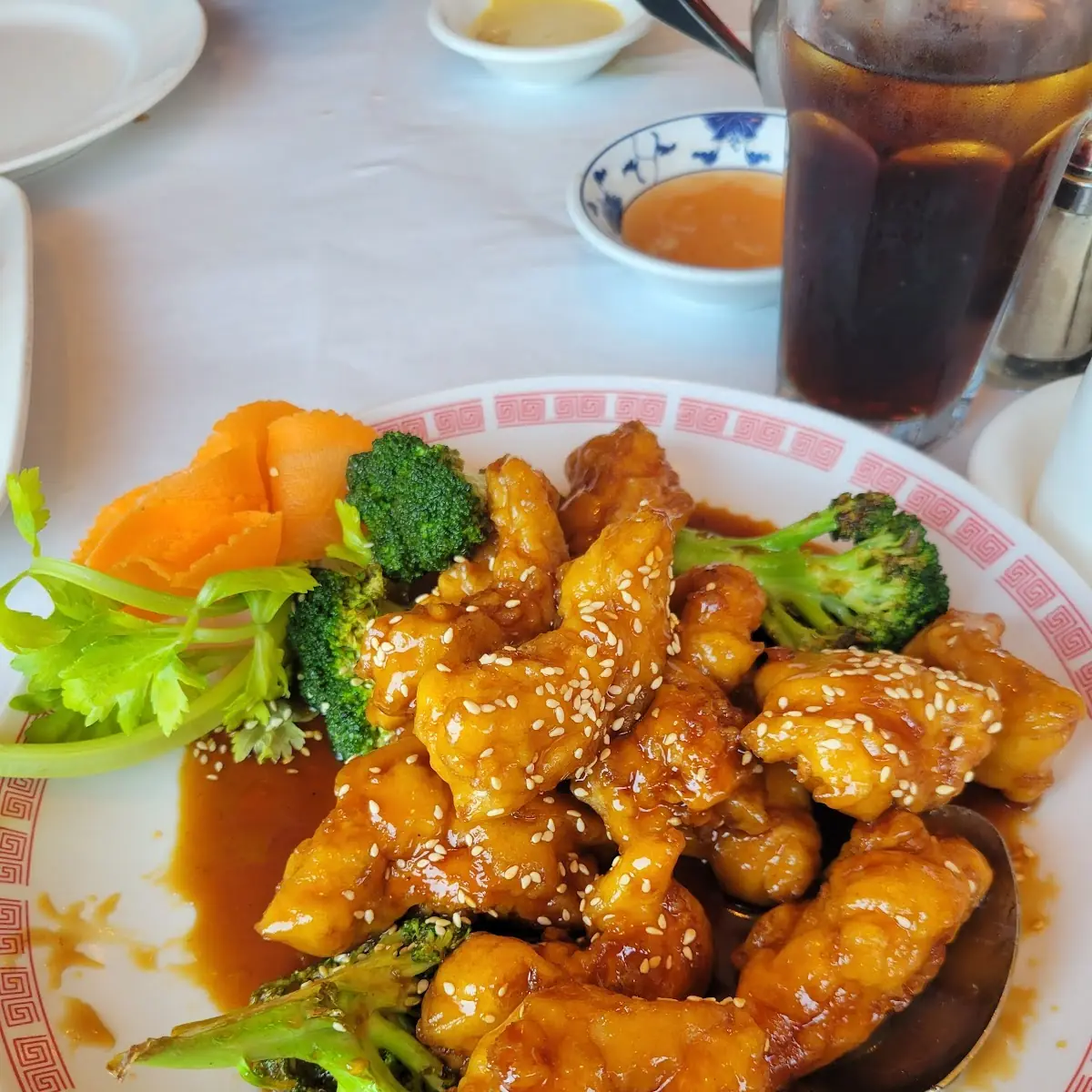 General TSO Chicken and Shrimp