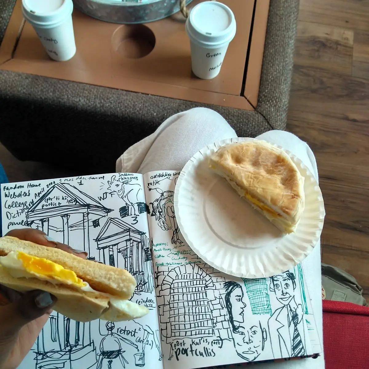 Egg and Cheese Sandwich