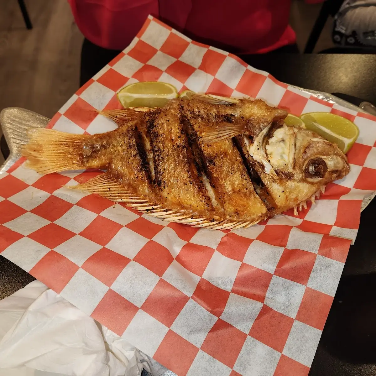 Whole Fried Mojarra