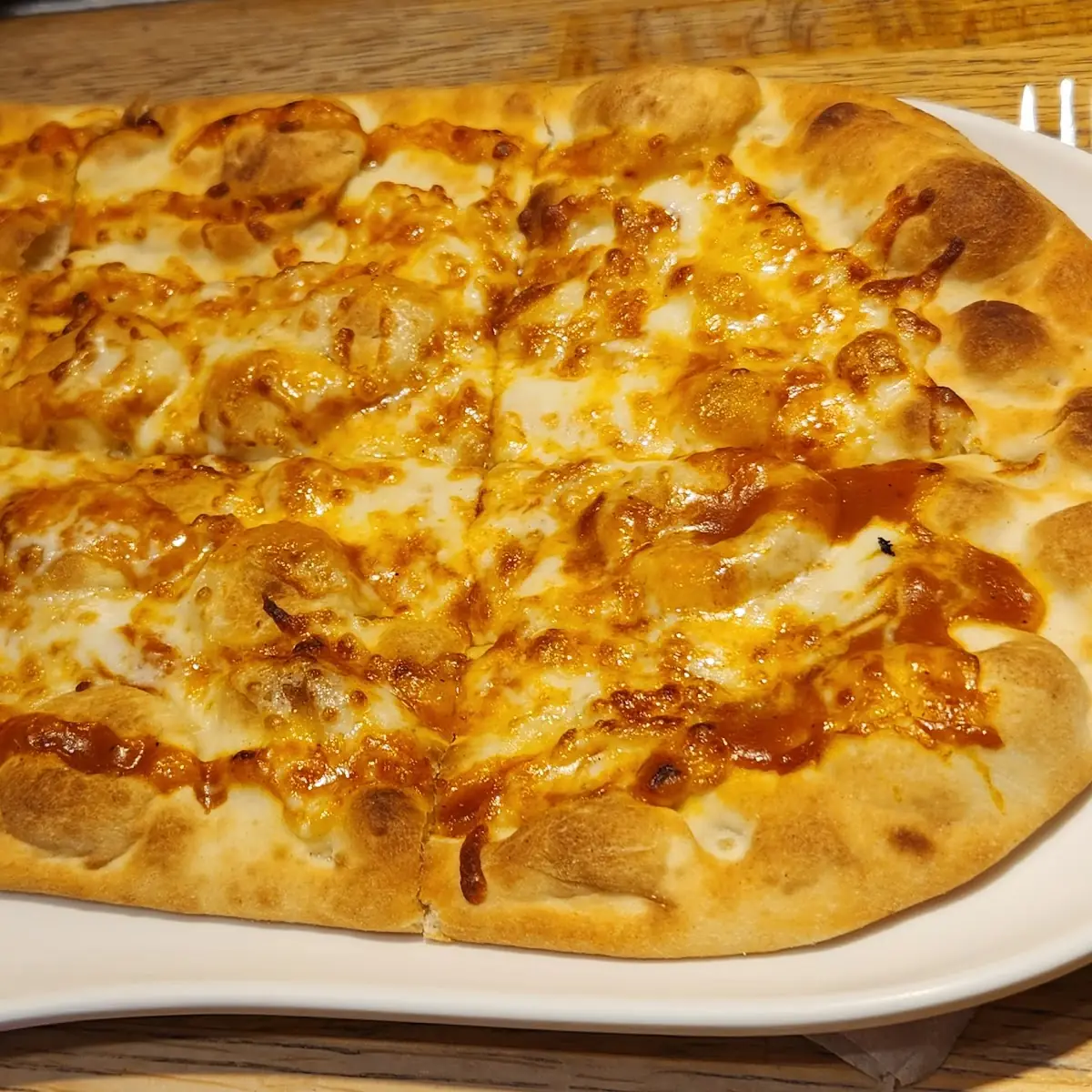 Cheese Flatbread Pizza