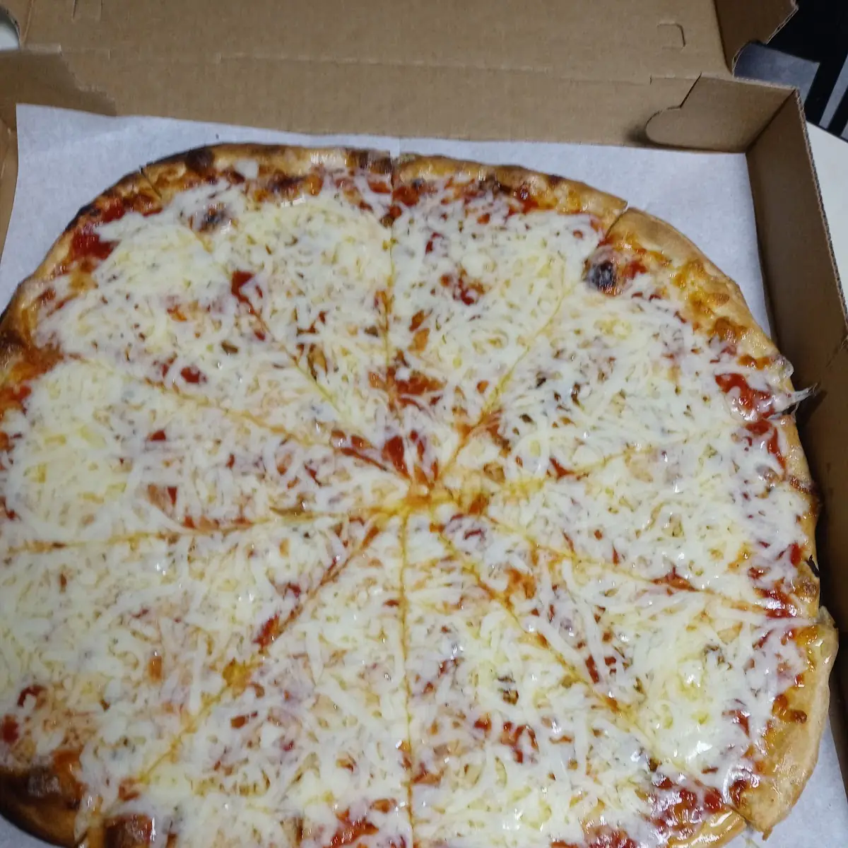 Thin Crust Cheese Pizza