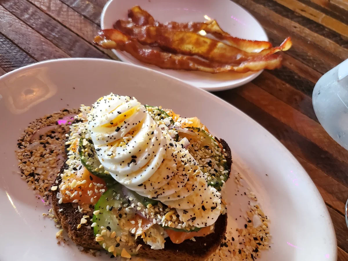 Smoked Salmon Toast