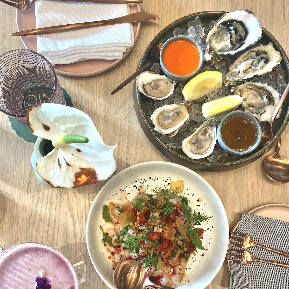 Fresh Oysters with Dipping Sauces