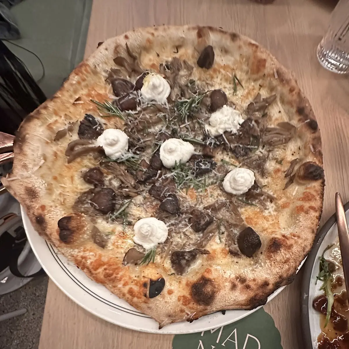 Mushroom Pizza