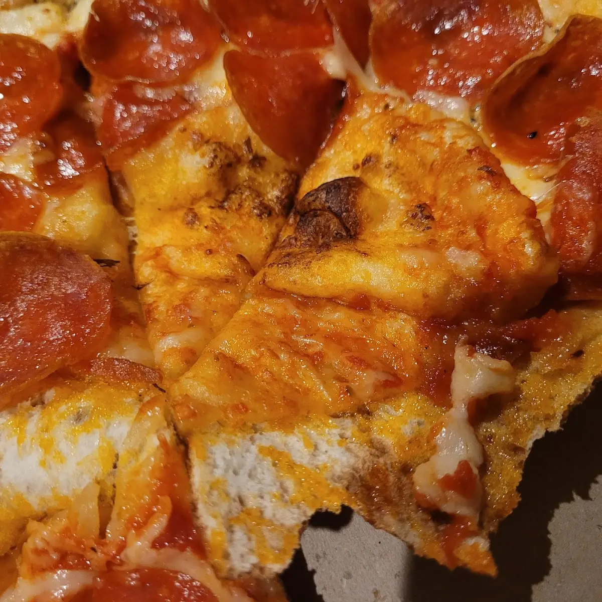 Pepperoni Stuffed Crust