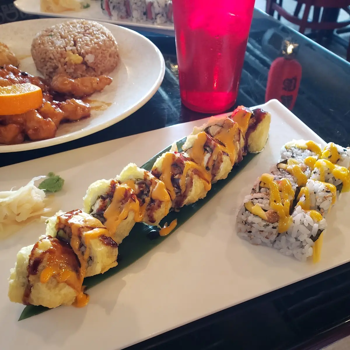 Mango Salmon Roll