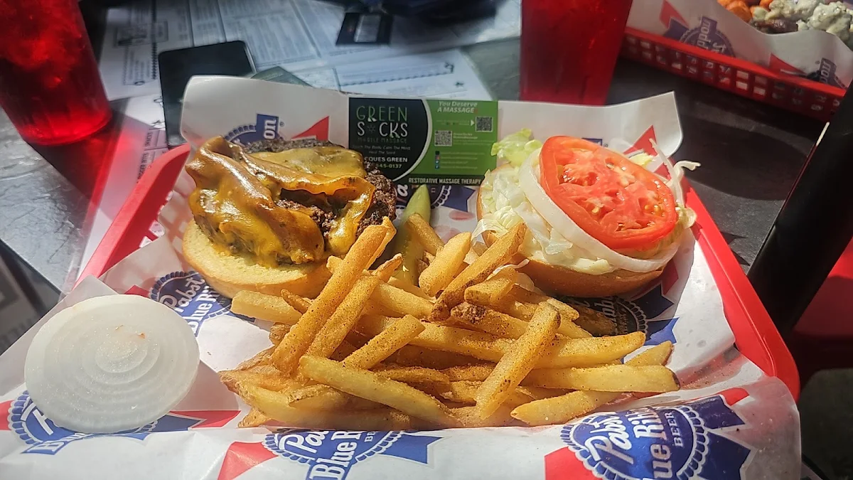 Cheddar Bacon Burger