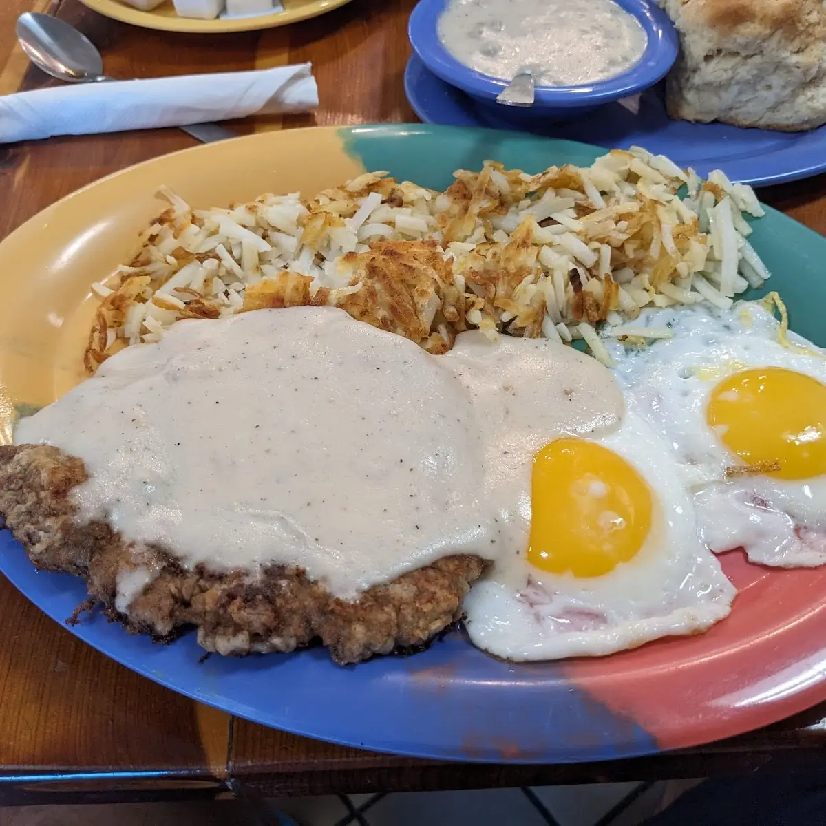 Chicken Fried Steak & 1 Egg