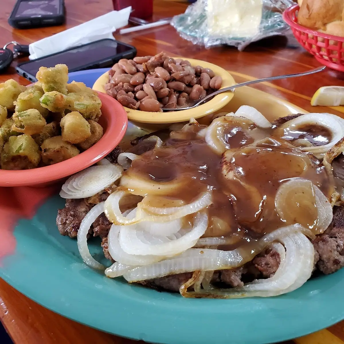 Hamburger Steak and Onions