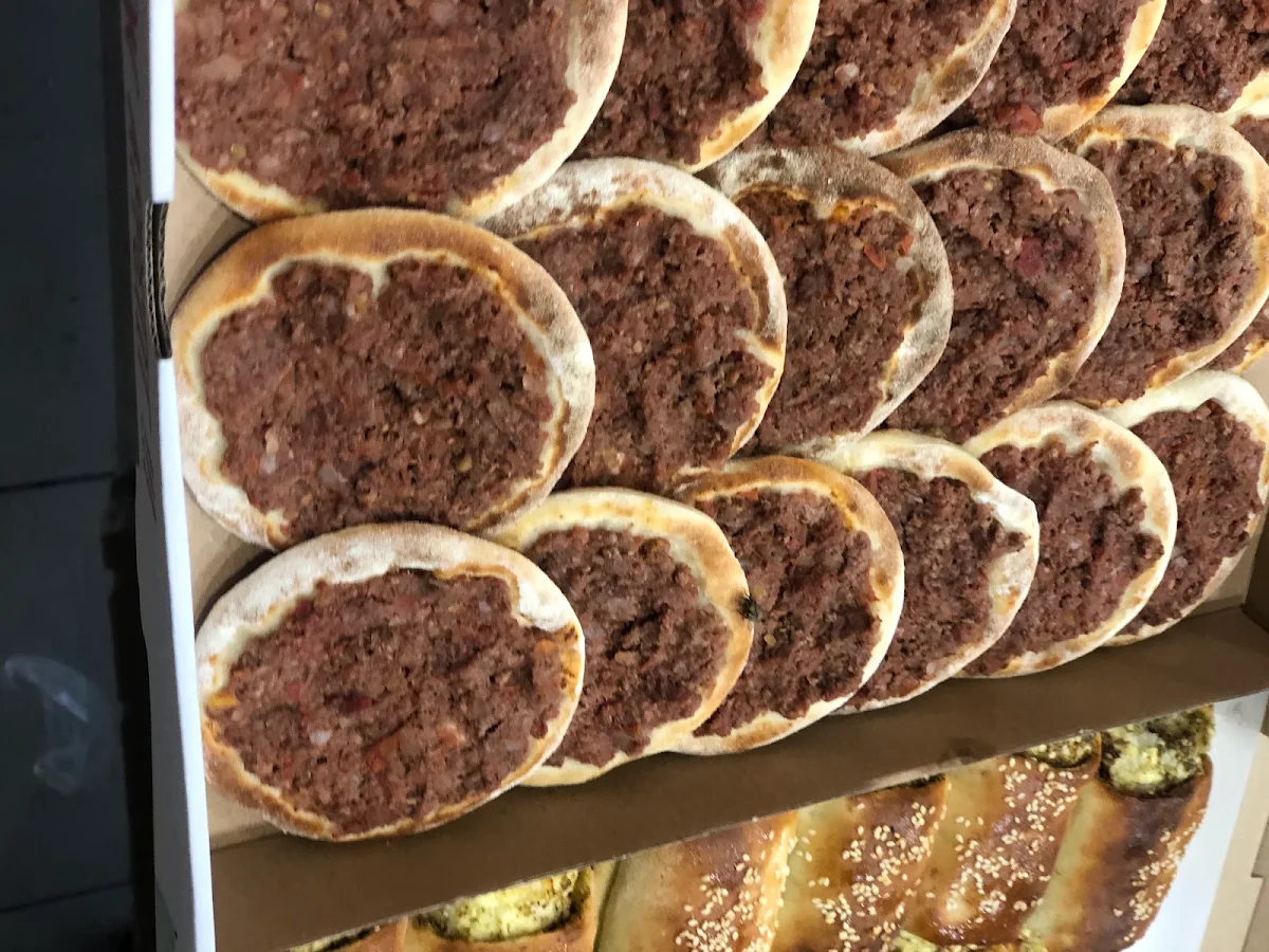Lebanese Sujuk Pizza, Mina Bakery & Sons