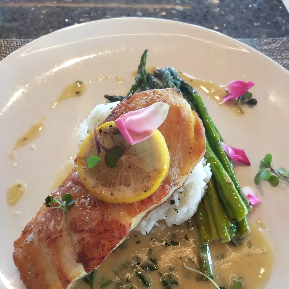 Pan Seared Red Snapper