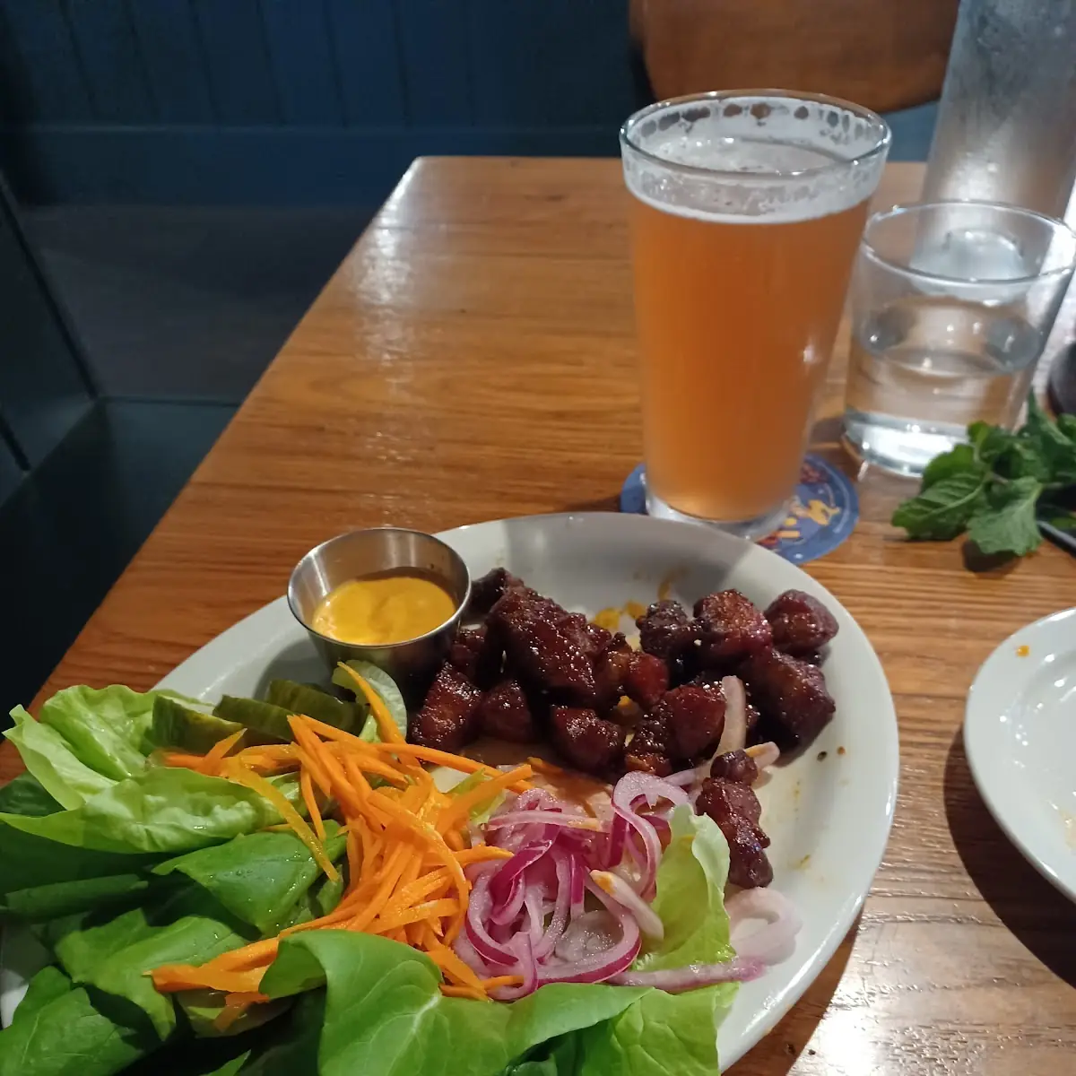 Burnt Ends Lettuce Wraps