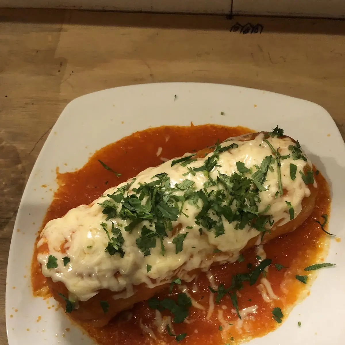 Burrito Mojado Wet Burrito