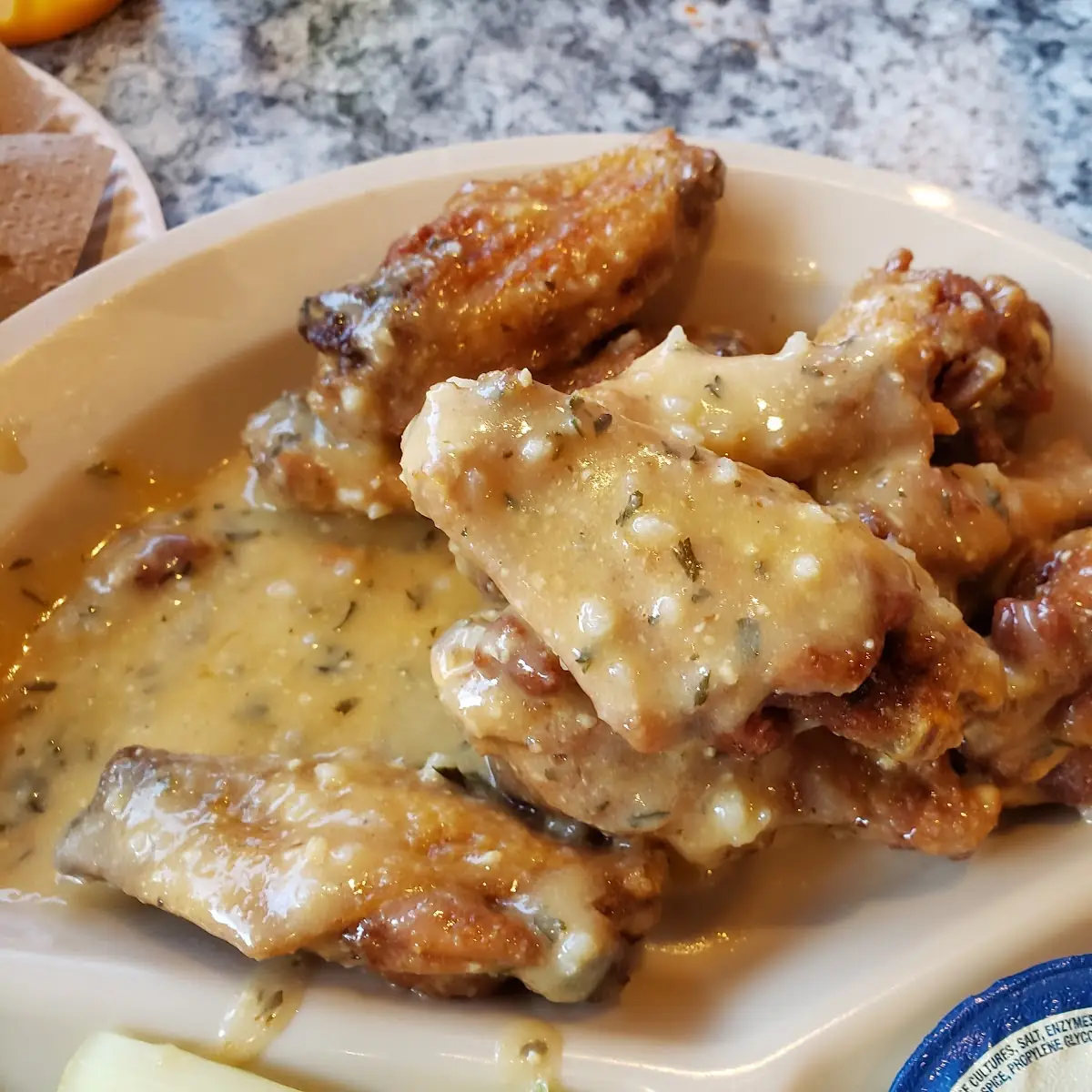 Garlic Parmesan Wings