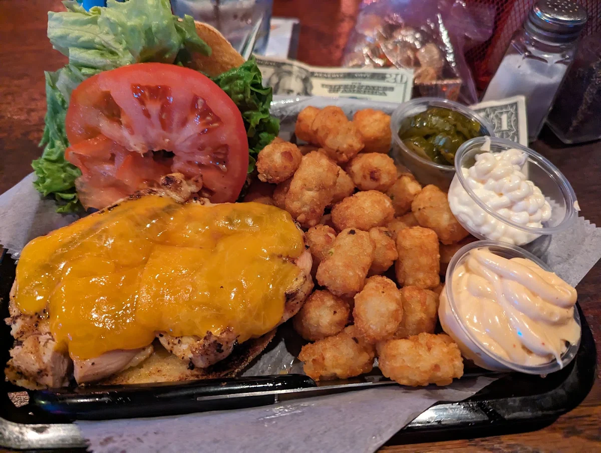 Cheeseburger and Tater Tots