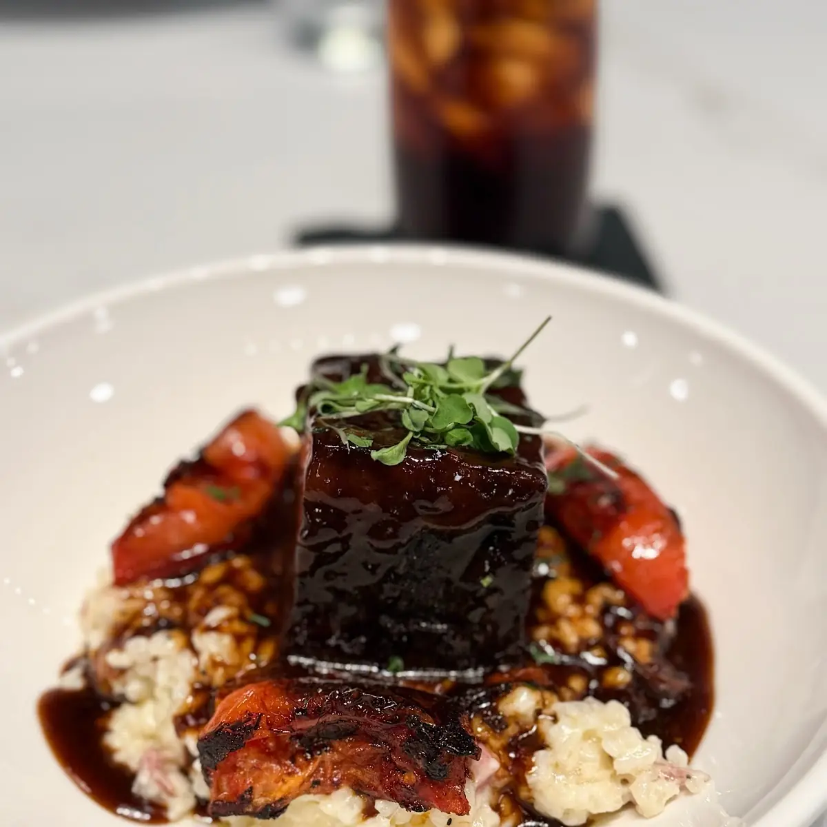 Short Rib Risotto